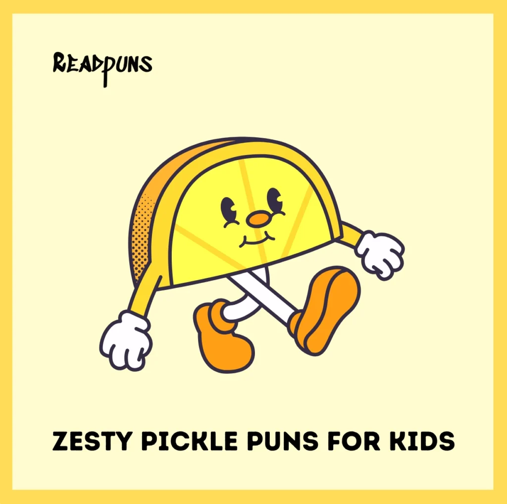Zesty Pickle Puns for Kids
