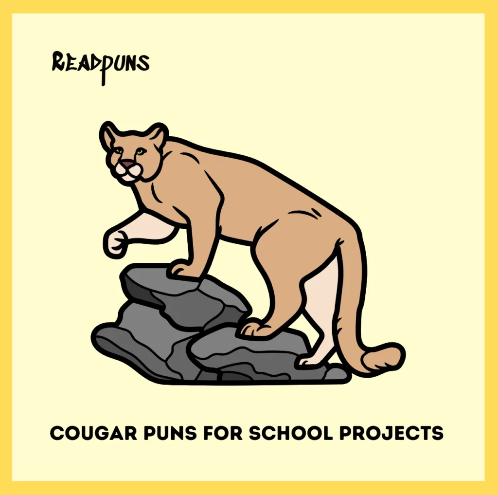 Cougar Puns for School Projects