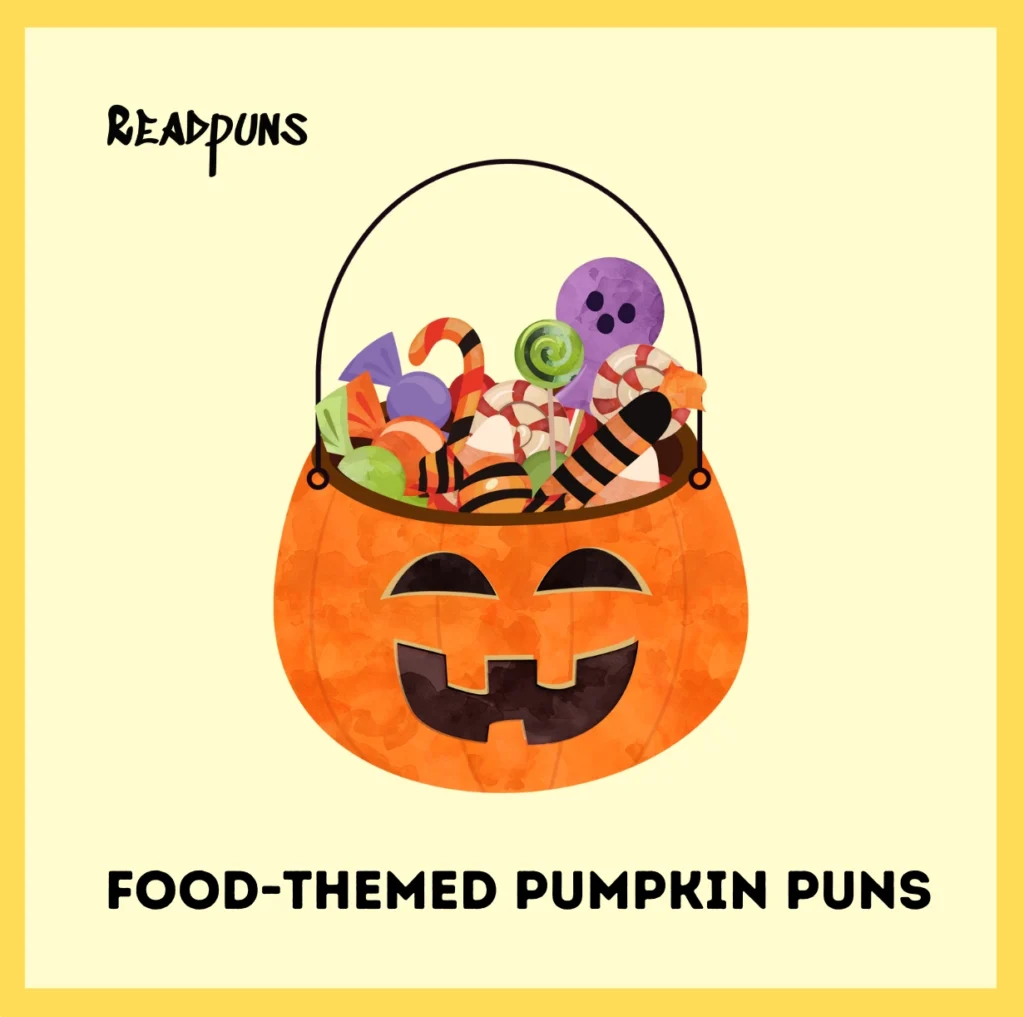 Food-Themed Pumpkin Puns