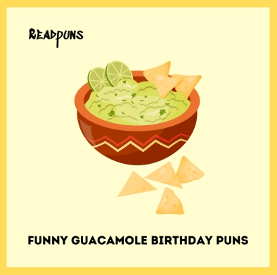 Funny Guacamole Birthday Puns