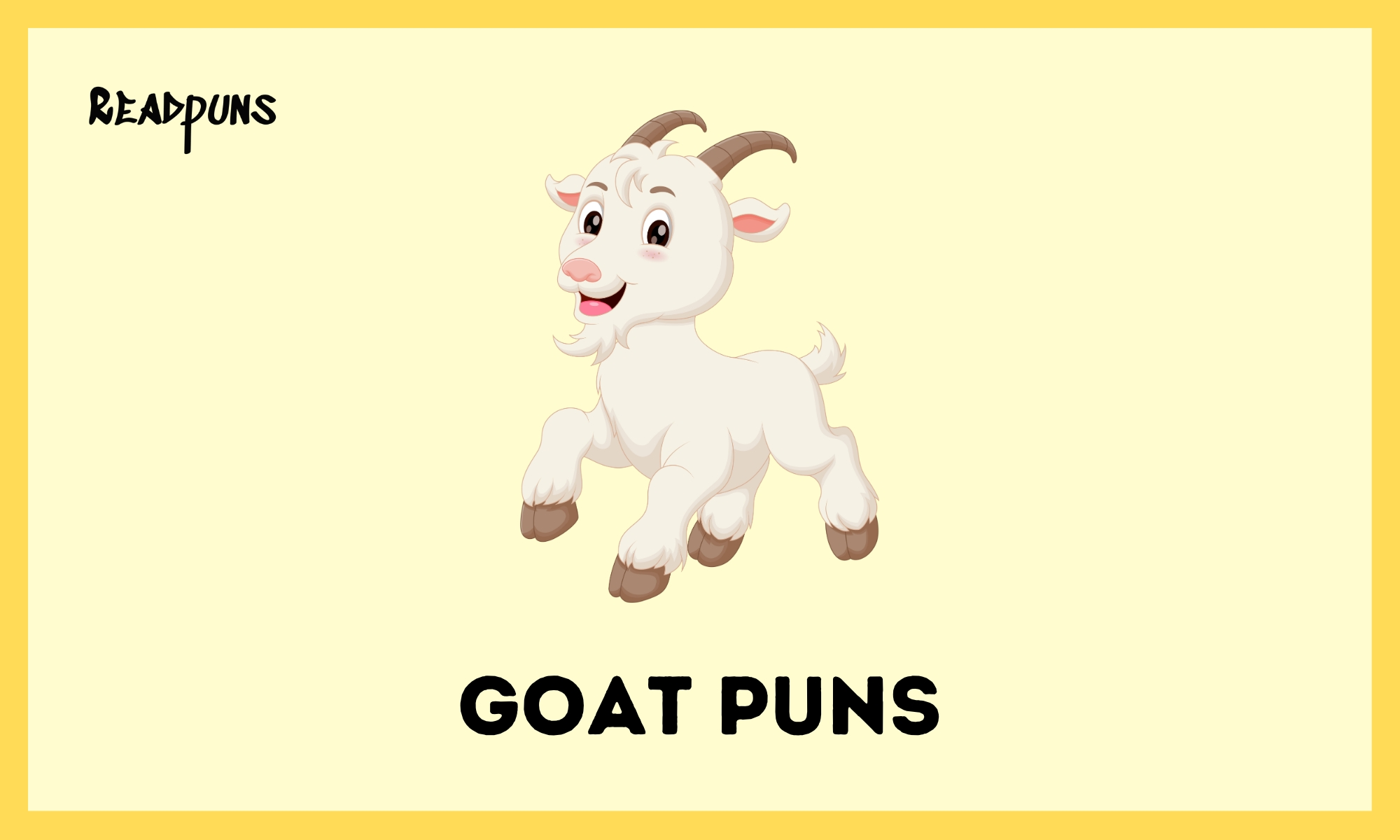 Goat Puns