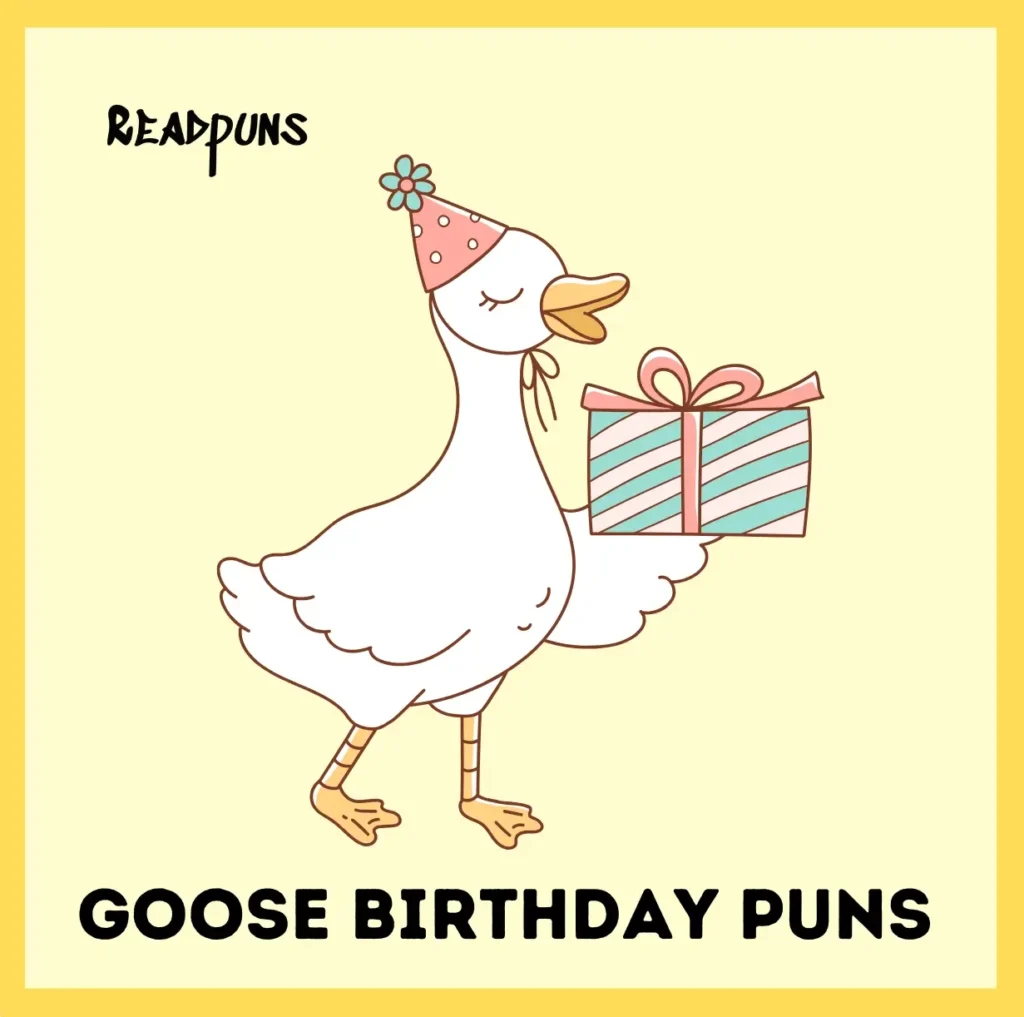 Goose Birthday Puns