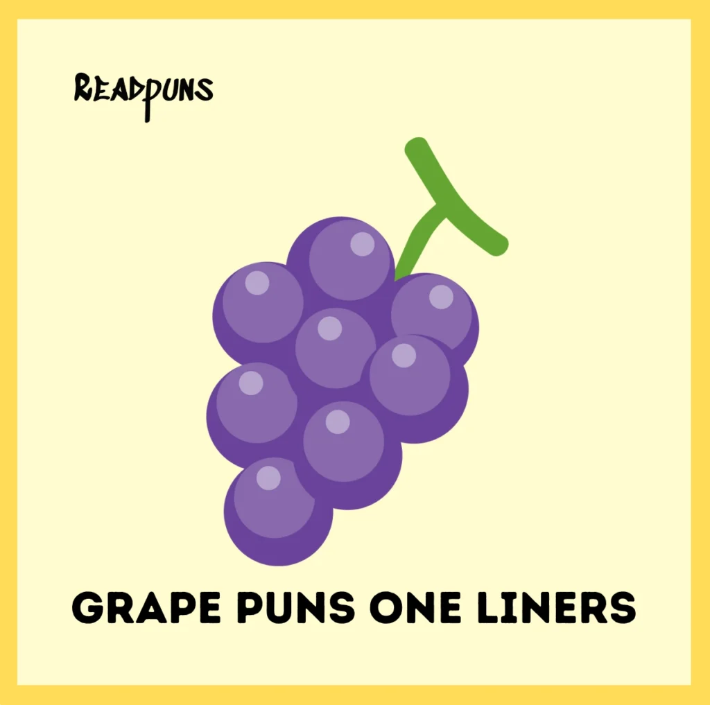 Grape Puns One Liners