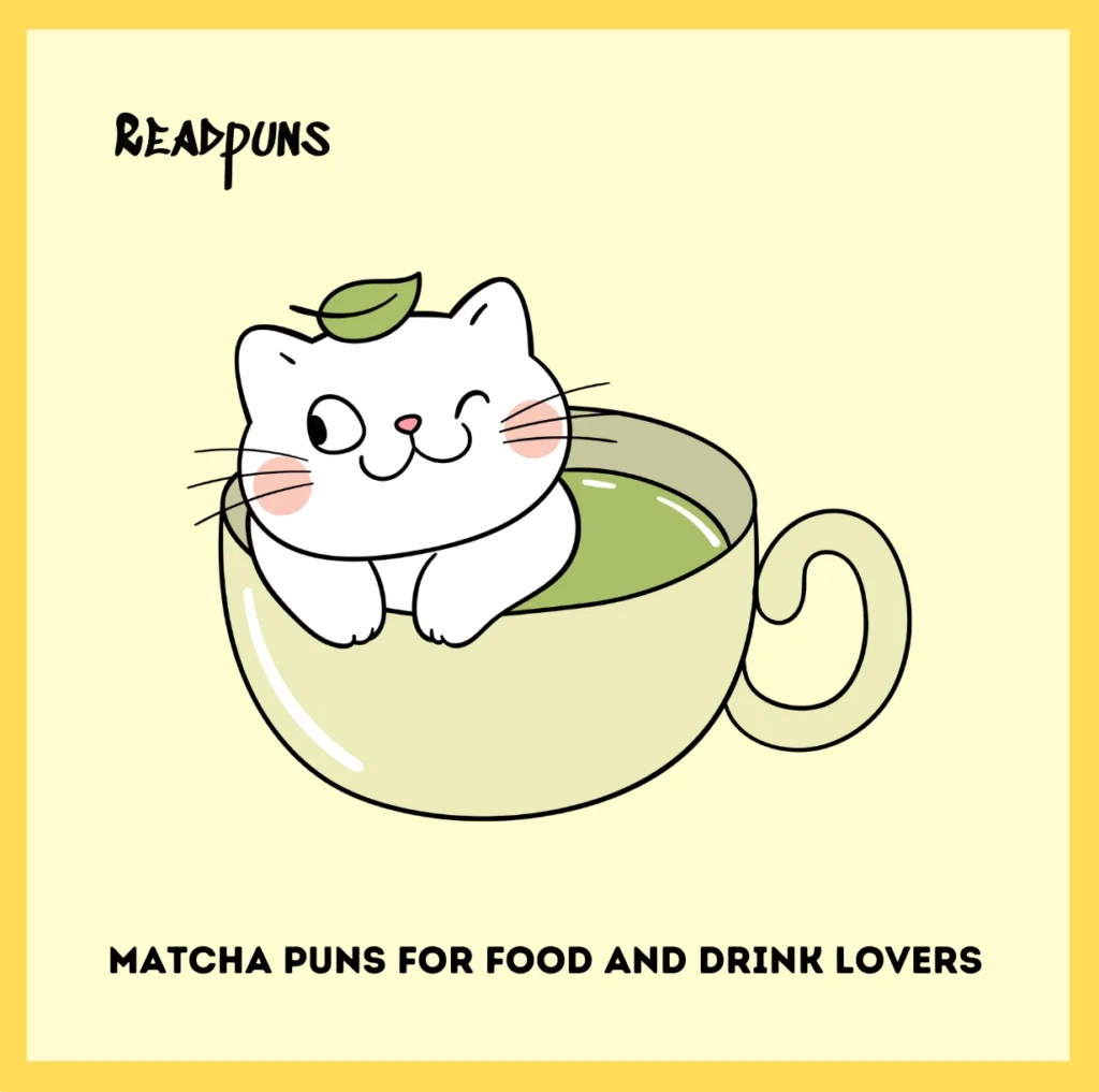 Matcha Puns for Food and Drink Lovers