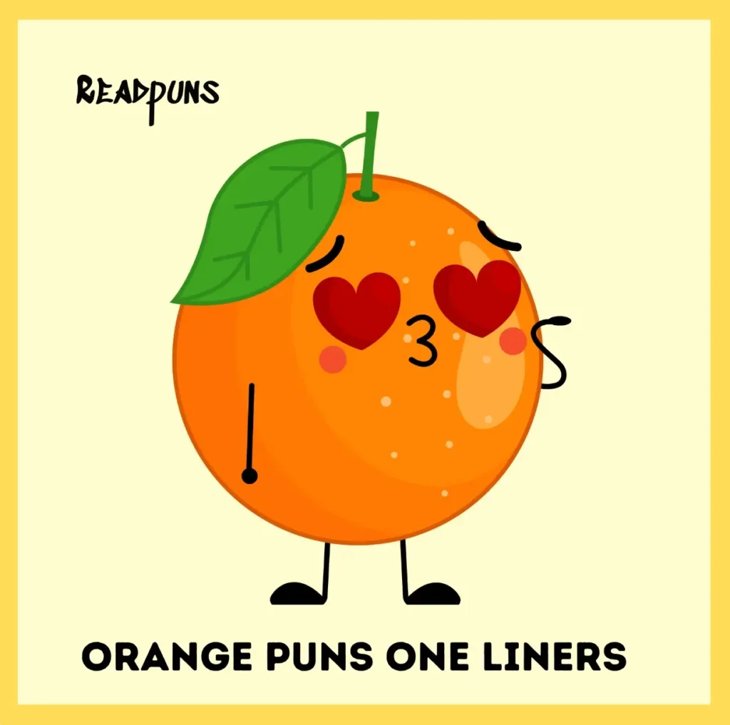 Orange Puns One Liners