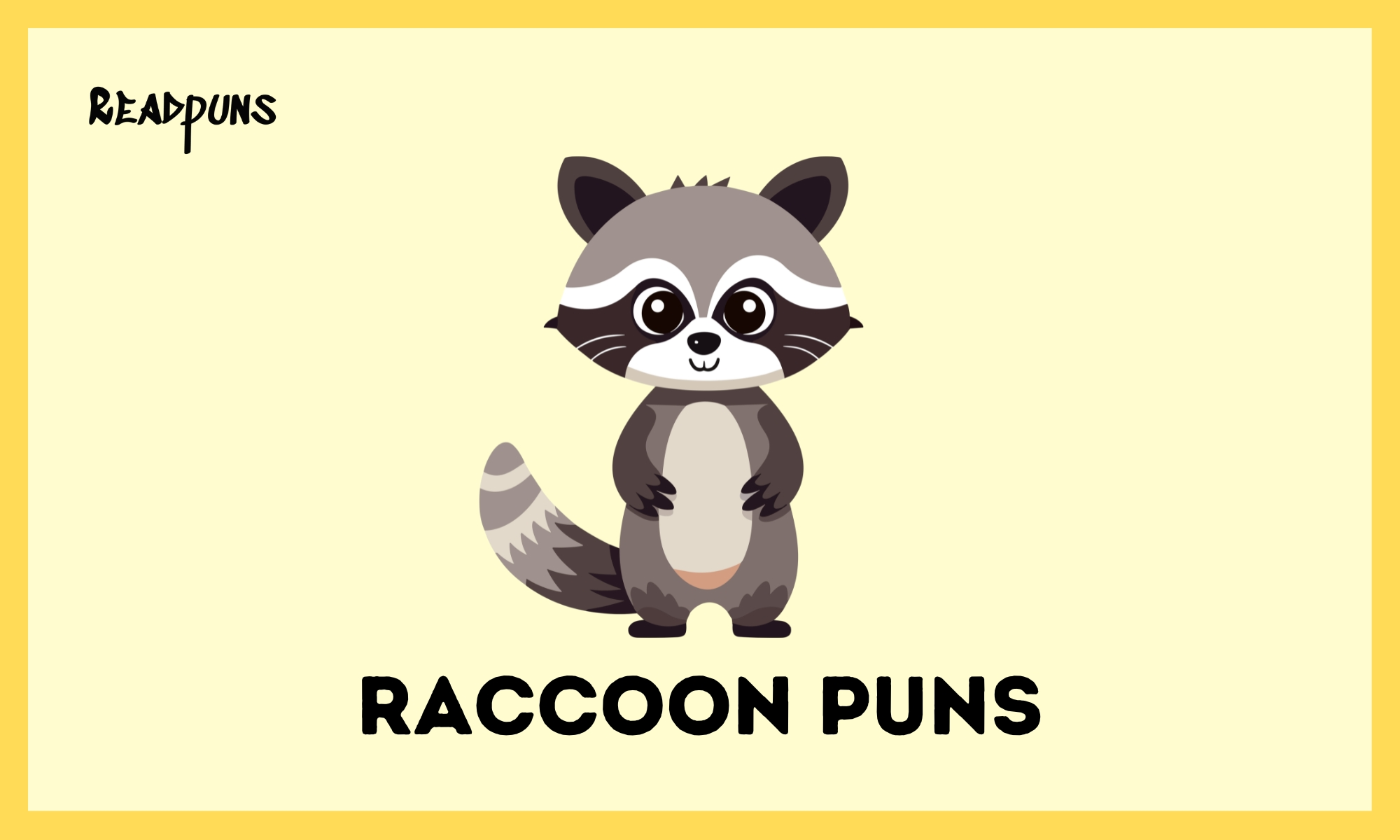 Raccoon Puns