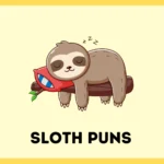 Sloth Puns