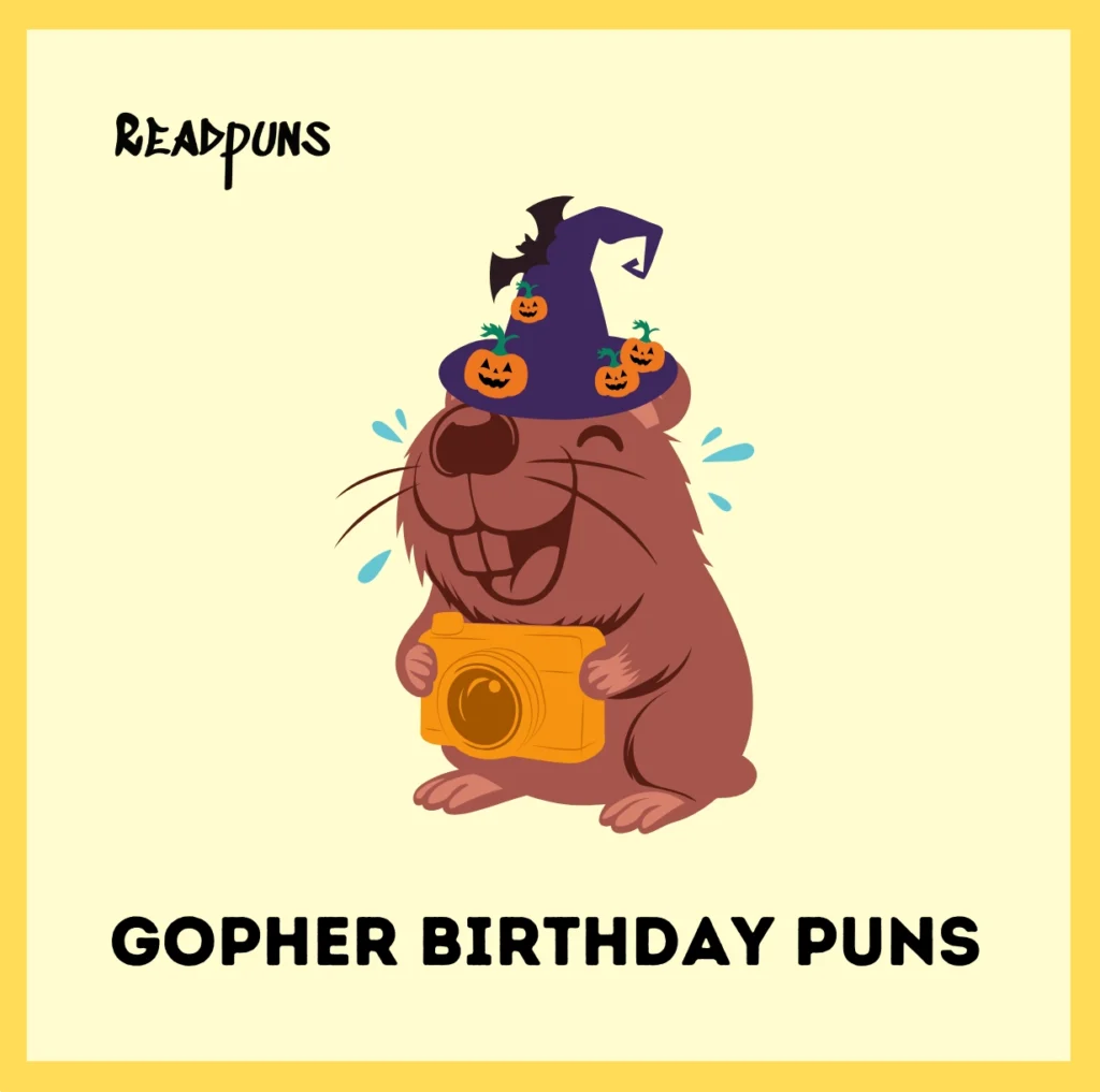 Gopher Birthday Puns