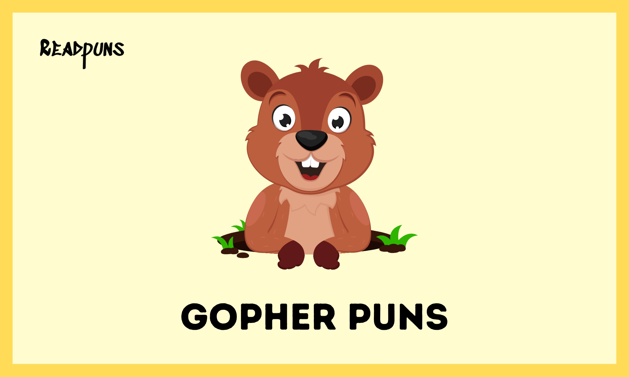 Gopher Puns