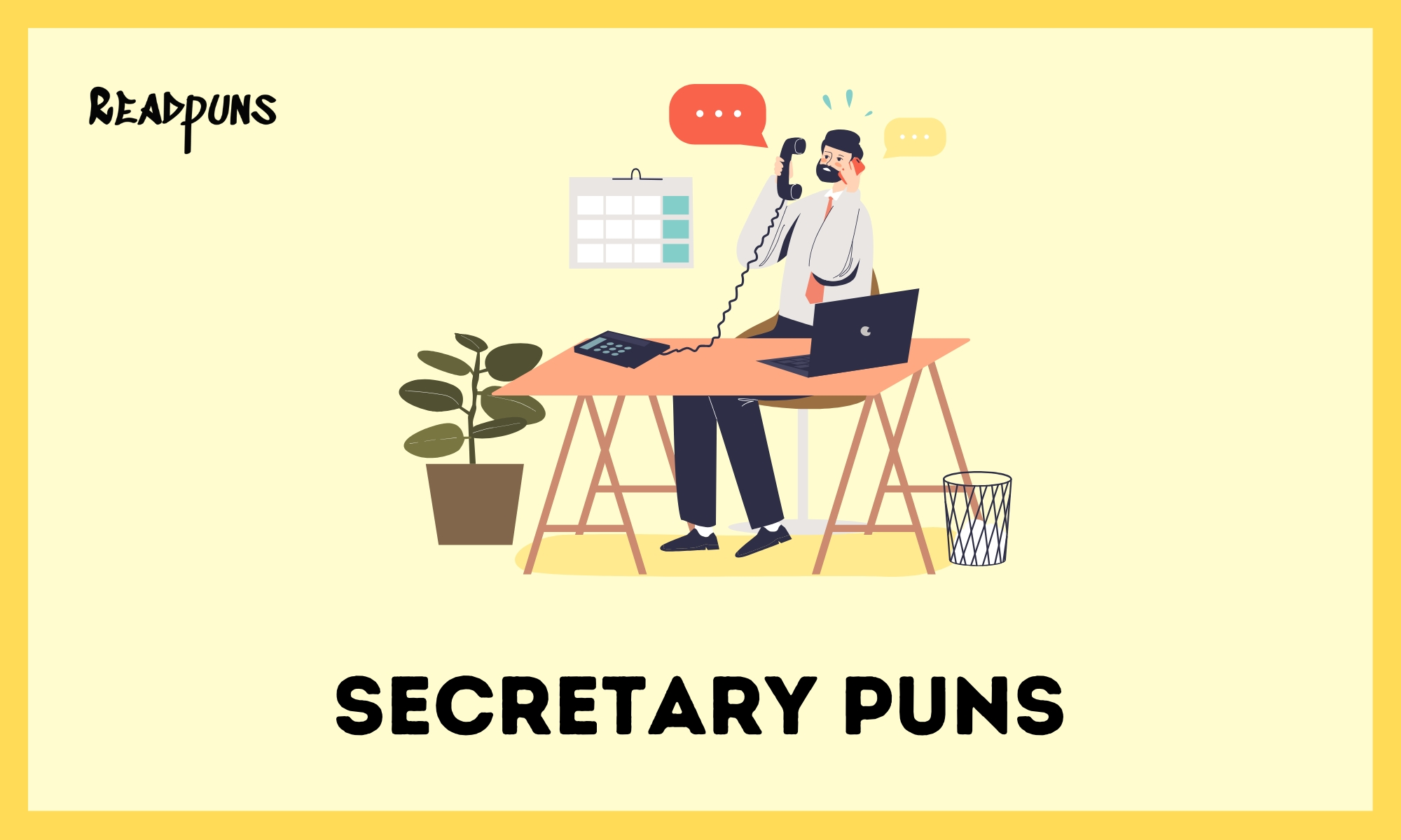 Secretary Puns
