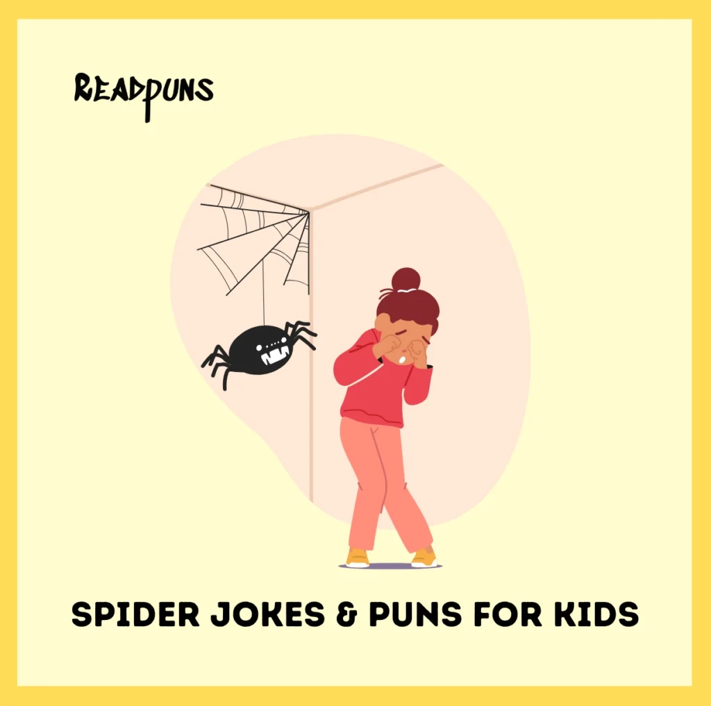Spider Jokes & Puns for Kids