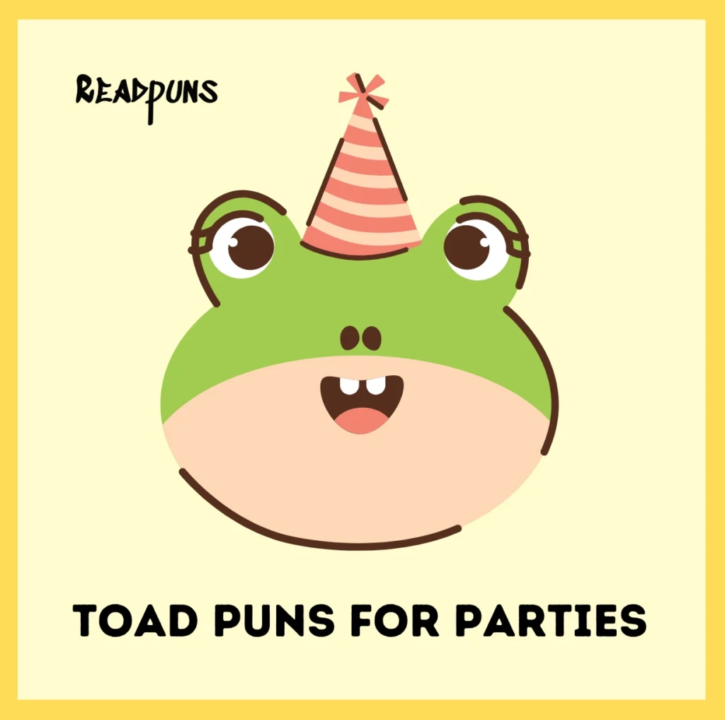 Toad Puns for Parties