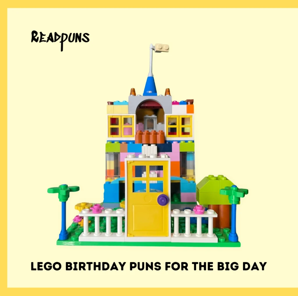 Lego Birthday Puns for the Big Day