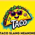 Taco Slang Meaning