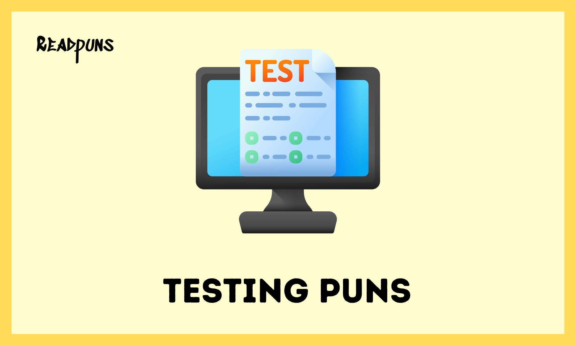 Testing Puns