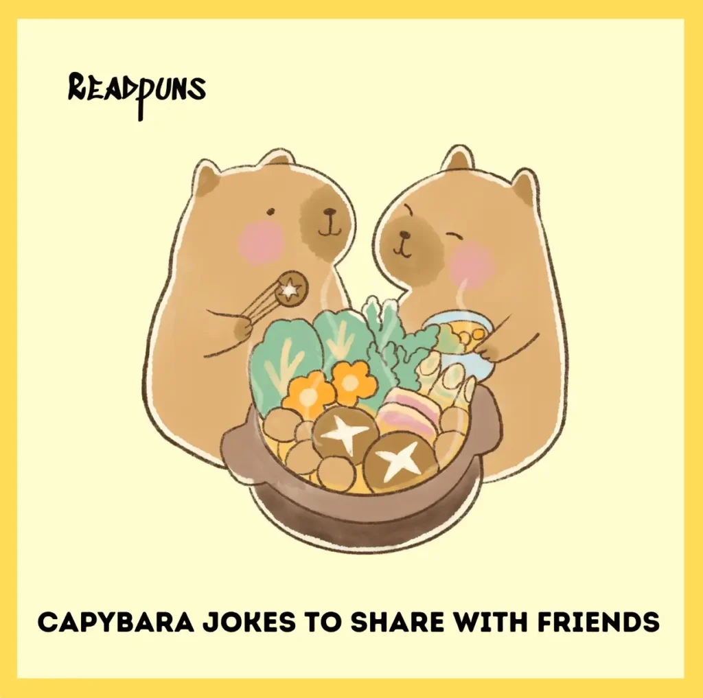 Capybara Jokes to Share with Friends