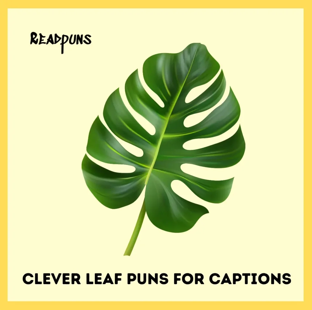 Clever Leaf Puns for Captions