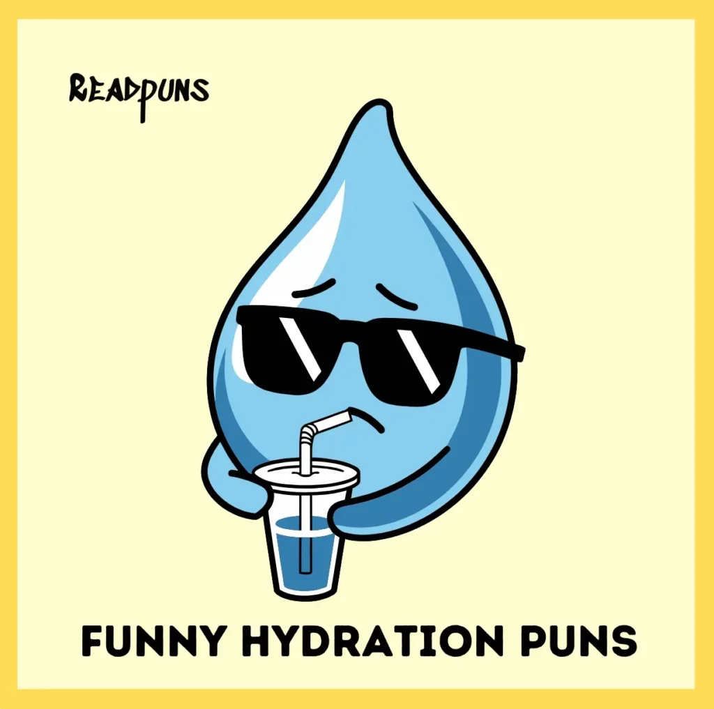 Funny Hydration Puns for Instagram Posts