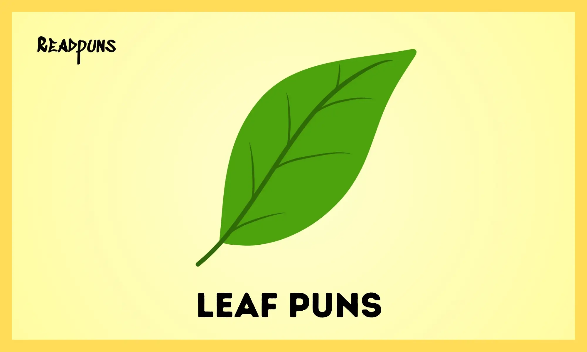 Leaf Puns