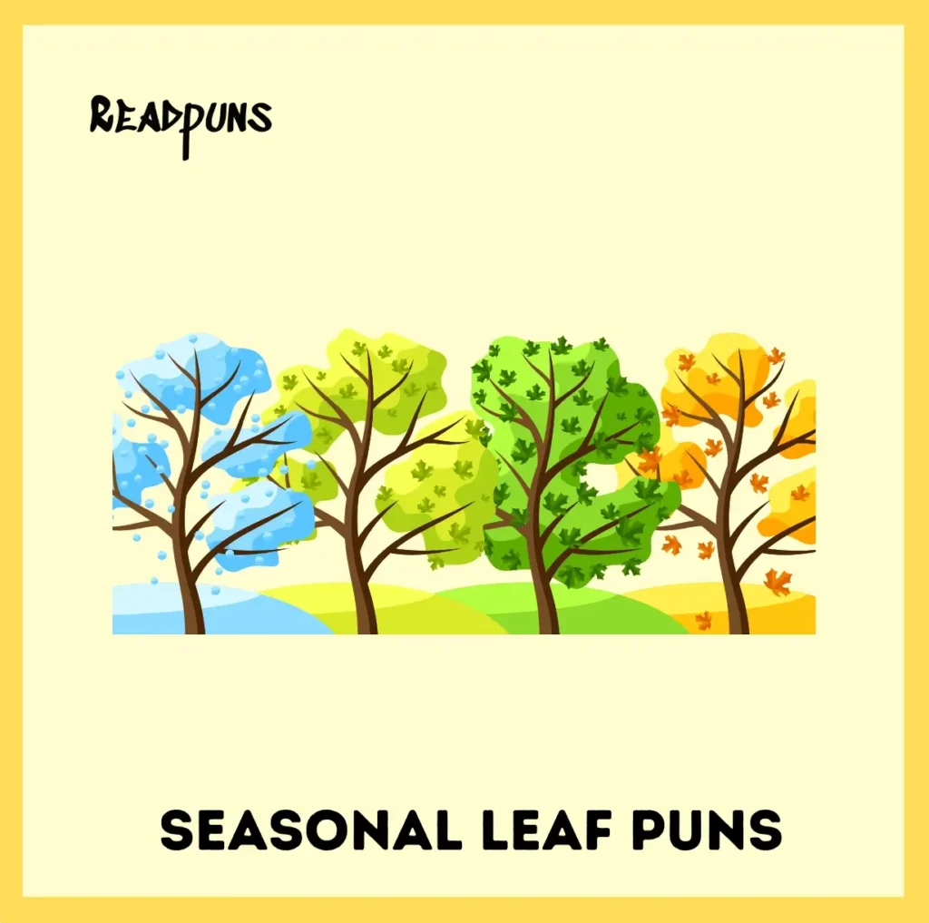 Seasonal Leaf Puns