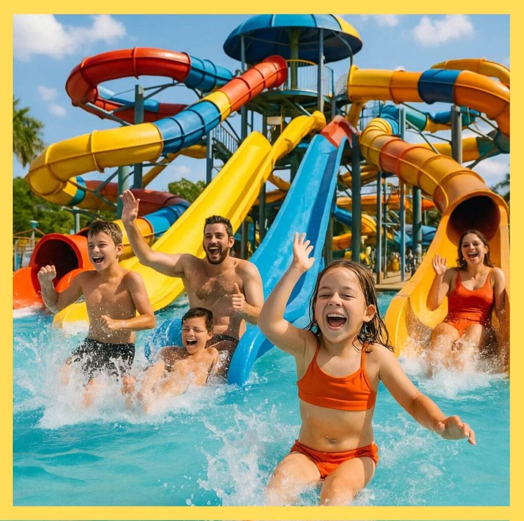 Summer jokes around water parks